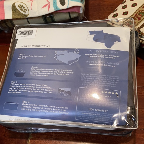 Duvet cover dark grey - Picture 2 of 2